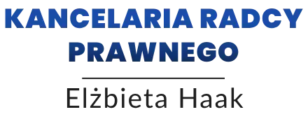 Kancelaria radcy prawnego Elżbieta Haak logo